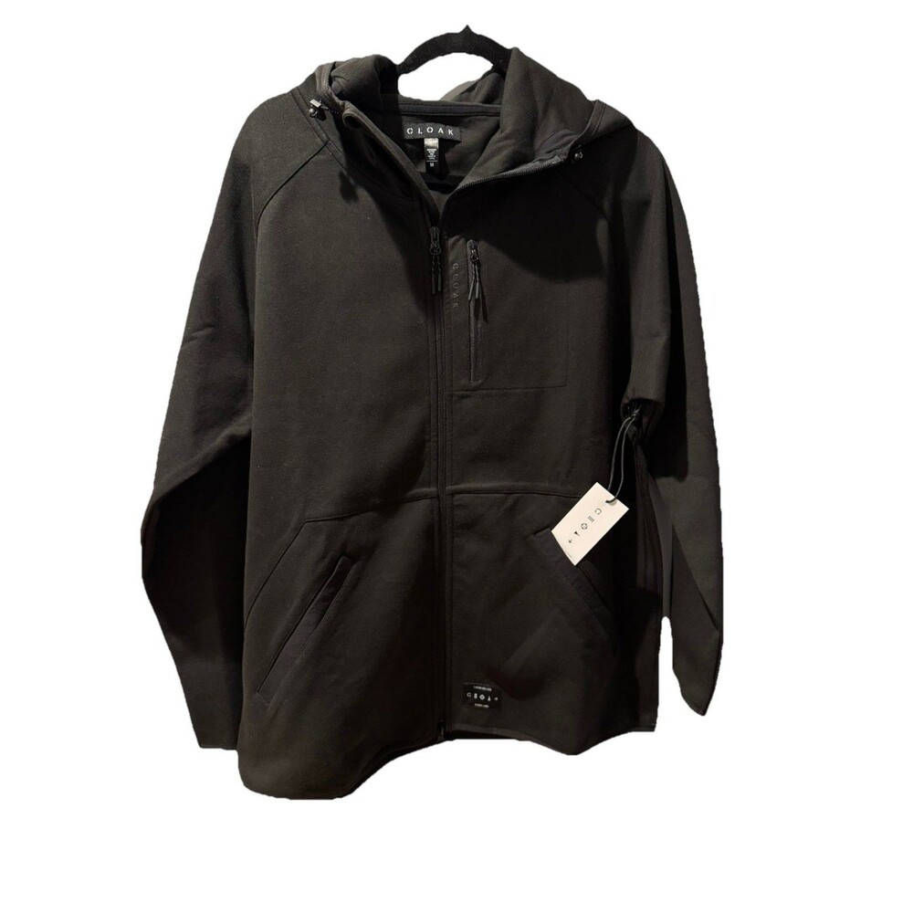 CLOAK Brand Cape-Hoodie NWT Tactical Sweatshirt Full Zip Medium Gamer